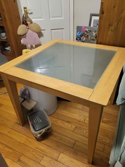 Photo of free Glass top table (Dublin) #1