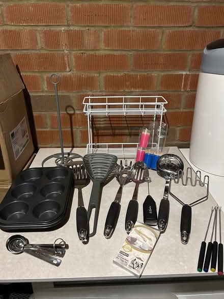 Photo of free Kitchen Baking Tins, Utensils Etc (NE40) #1