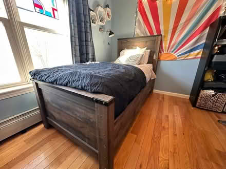 Photo of free Twin Bed with Storage (Jamaica Plain) #1