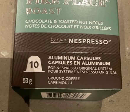 Photo of free Starbucks Nespresso Original Pods (Bridge St. & Lancaster) #2