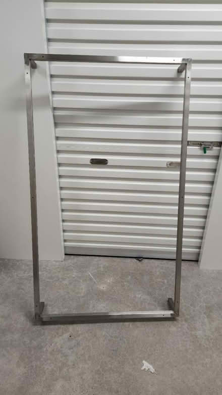 Photo of free Stainless steel coffee table frame (Birchmount and Danforth) #3