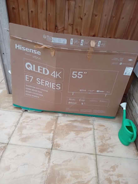 Photo of free Tv hisense 55 inch screen danaged screen. (Broomfield CM1) #1