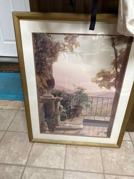 Photo of free Picture frame 32x 40 (Blaney and Bollinger) #1