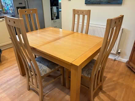 Photo of free 4 seater dining table (Betley CW3) #2