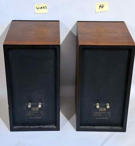 Photo of free Stereo speakers -- ONLY ONE WORKING (Davis/Teele Square area) #3