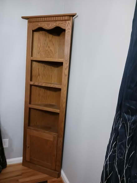 Photo of free Corner cabinet/shelf (SW Raleigh) #2