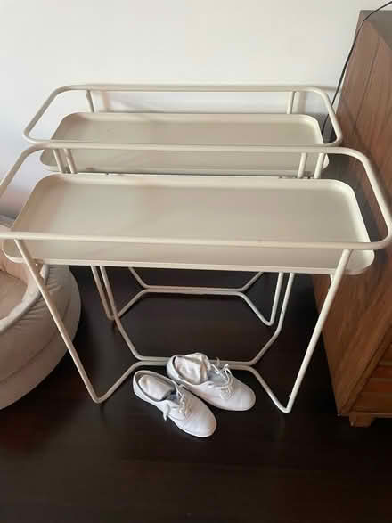 Photo of free 2 plant stands / shelves (Chelsea, ny) #1