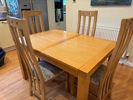 Photo of free 4 seater dining table (Betley CW3) #3