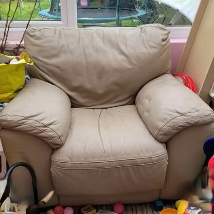 Photo of free Leather Reclining Chair (CT1) #1