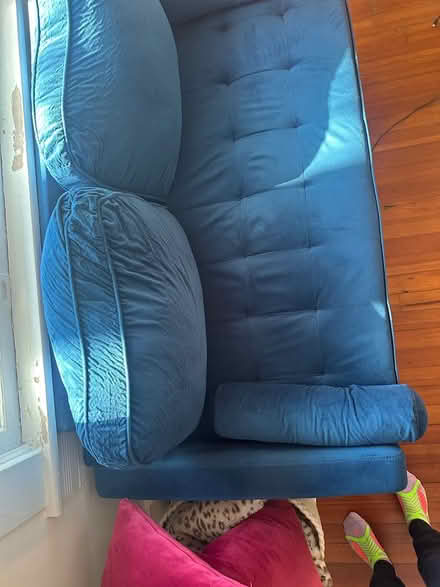 Photo of free Loveseat (Downtown Winston-Salem) #3