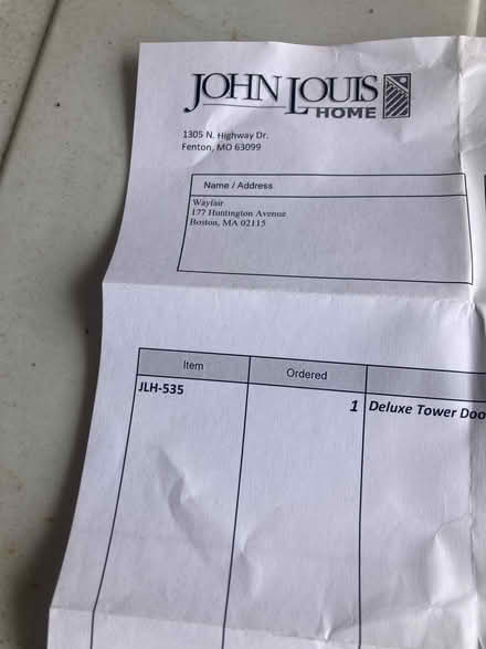 Photo of free John Louis deluxe tower door kit (SE Cape Coral, of of Del Prado) #2