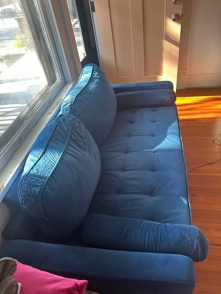 Photo of free Loveseat (Downtown Winston-Salem) #2