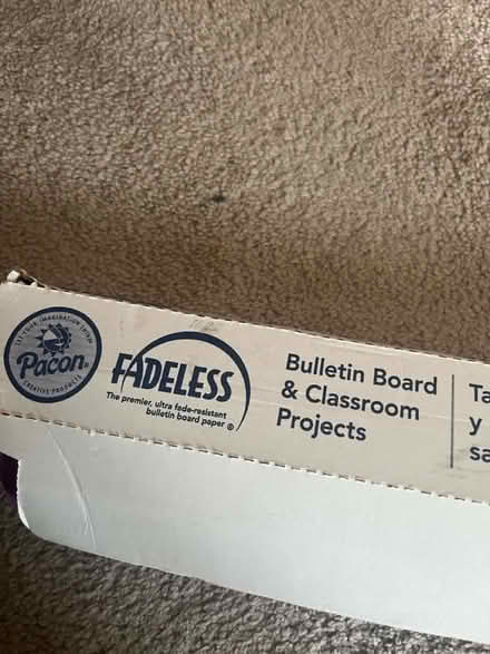 Photo of free Roll of bulletin board paper (Hampton-PTC) #3