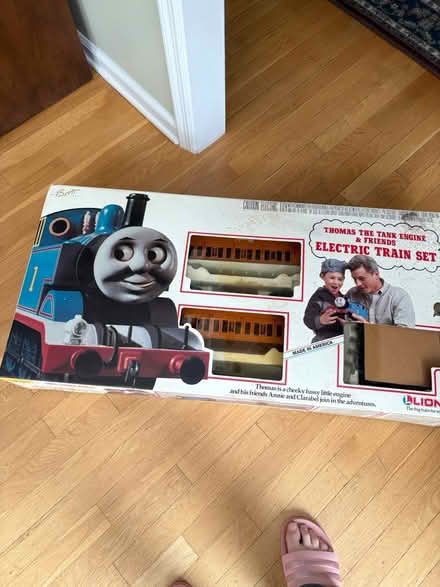 Photo of free Thomas the Tank Engine train set (Princeton , Riverside Dr) #1