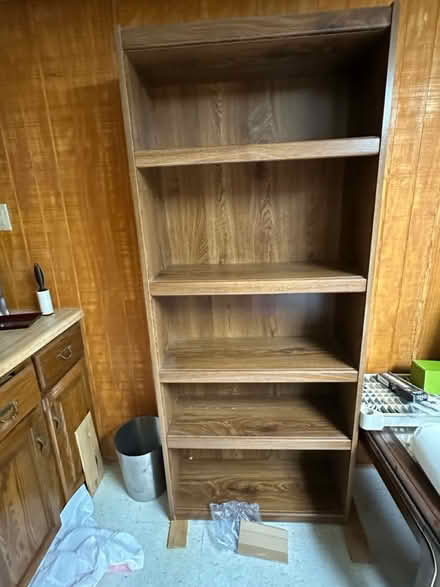 Photo of free Tall wood shelves (Arlington Hts / St Viator area) #2