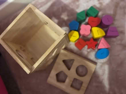 Photo of free Wooden shape toy (Mountsorrel) #1