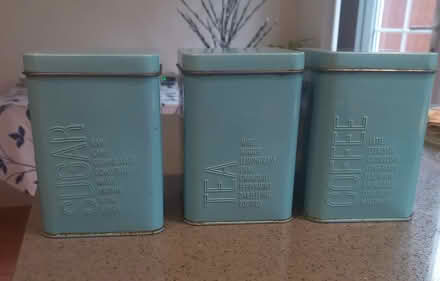 Photo of free Tea coffee sugar tins (N21) #1