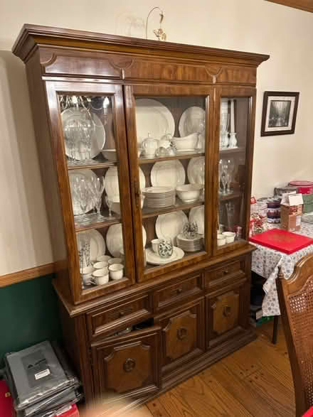 Photo of free China Cabinet and DR Set (By Ball Pond in New Fairfield) #2