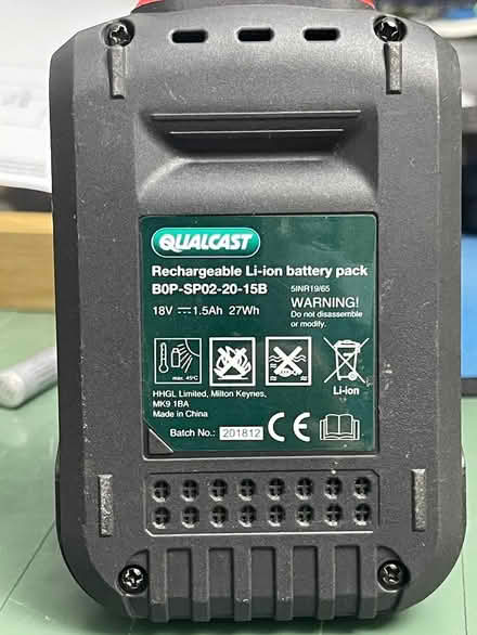 Photo of free Qualcast Bop-sp02 Battery &Charger (ealing W5) #3