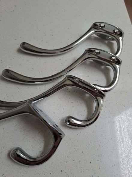 Photo of free 4 coat hooks (Shepherds Bush W12) #2