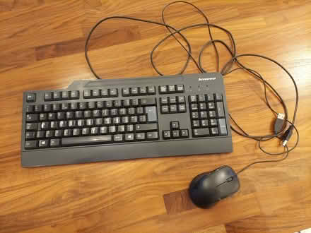 Photo of free Keyboard and mouse (Rail Croft PO7) #2