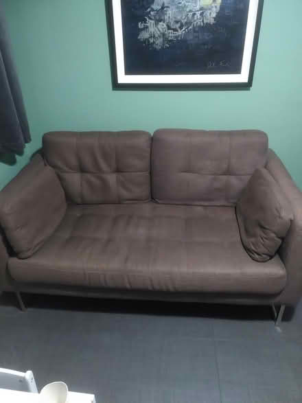 Photo of free Small grey 2 seater sofa (billericay CM12) #1