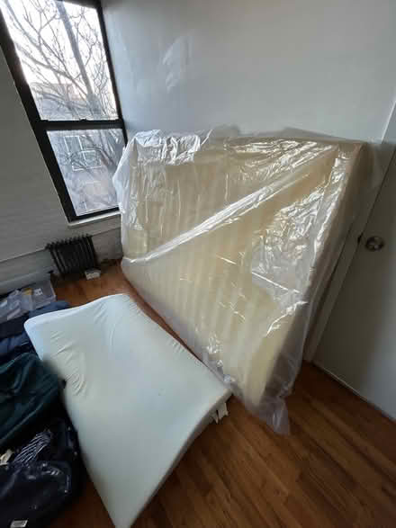 Photo of free Queen-sized foam mattress (Williamsburg) #1