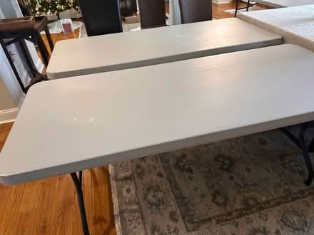 Photo of free 6 ft folding table (Whitehouse Station, NJ 08889) #1