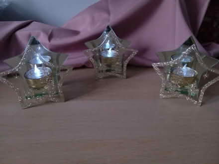 Photo of free 3 Christmas tea light holders (Benhilton SM1) #1