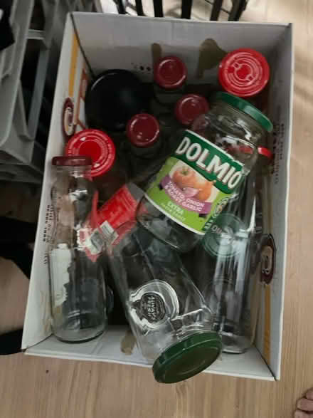 Photo of free Empty jam and sauce bottles (Fitzgibbon) #1