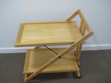 Photo of free Two-tier wooden drinks/food/tea trolley (Isleworth TW7) #1