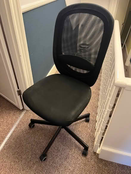 Photo of free Office chair black (Wood Green N8) #1