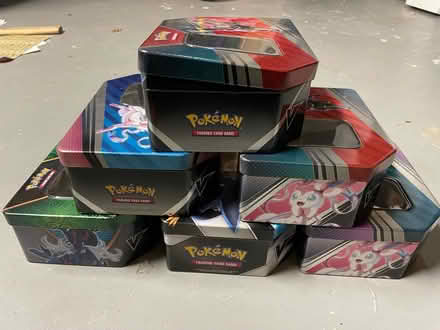 Photo of free Pokémon tins, assorted (Silver Spring) #2