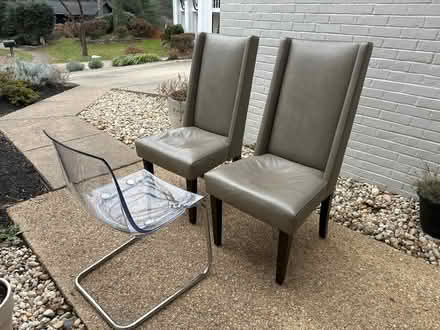 Photo of free 3 dining chairs (Fairfax, VA) #1