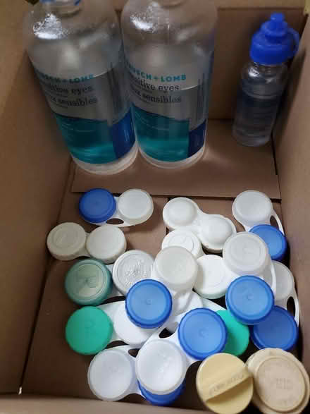 Photo of free contact lens solution & cases (Bloor and Lansdowne) #1