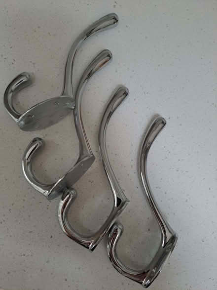 Photo of free 4 coat hooks (Shepherds Bush W12) #1