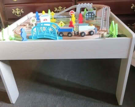 Photo of free Wooden train set & Table (Ferring BN12) #1