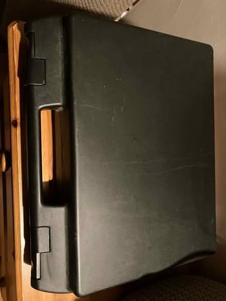 Photo of free Storage case, black plastic (Malvern WR14) #1