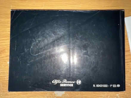 Photo of free Alfa 156 Owner’s Manual (Hadleigh SS7) #2