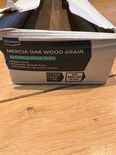 Photo of free Oak wood grain tiles (S70 worsbrough) #2