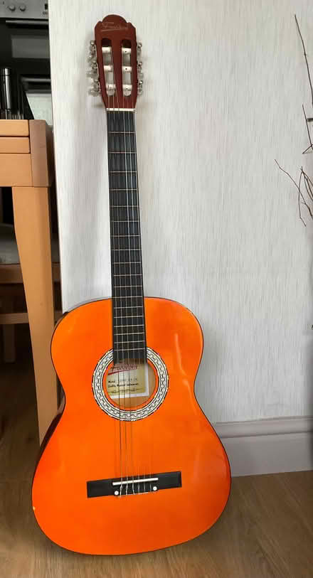 Photo of free 3/4 size guitar with case (Bolton le Sands LA5) #1