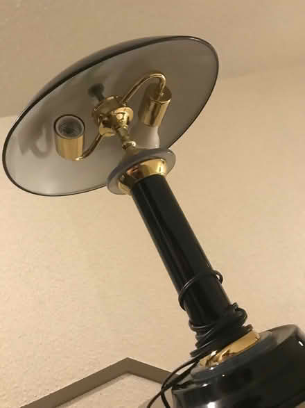 Photo of free Black touch lamp (Plum Grove & Euclid) #2