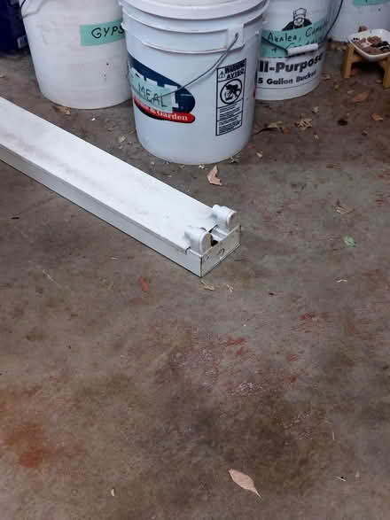 Photo of free 2 Tube Fluorescent Light Fixture (Livermore) #1