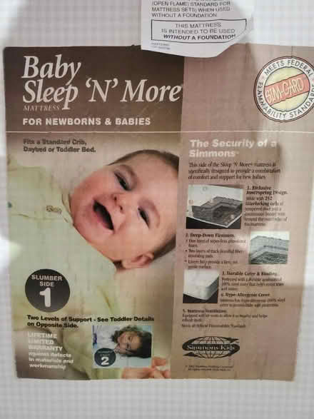 Photo of free Baby/toddler mattress (Loveland) #1