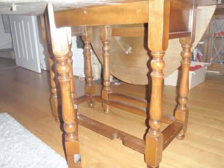 Photo of free drop leaf table and six chairs (Seaton Sluice NE26) #4