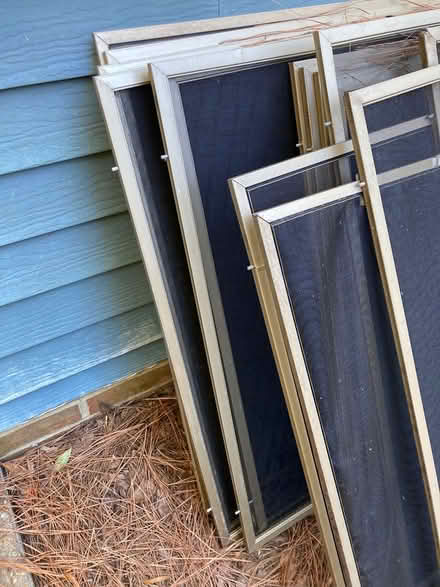 Photo of free Window screens, used (Grafton area of Yorktown) #2