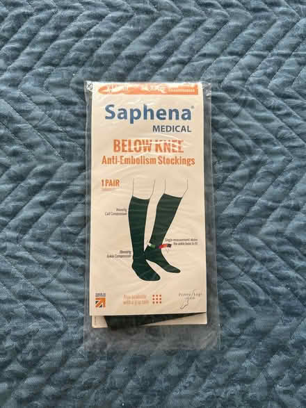 Photo of free Anti embolism stockings (N14 4TP oakwood) #3