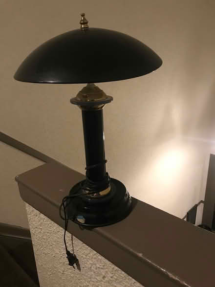 Photo of free Black touch lamp (Plum Grove & Euclid) #1