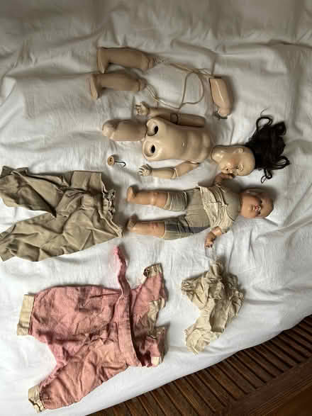 Photo of free Antique dolls/clothes (to restore) (Northeast Longmont) #1