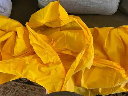 Photo of free Yellow Rain Poncho (Harlem) #2